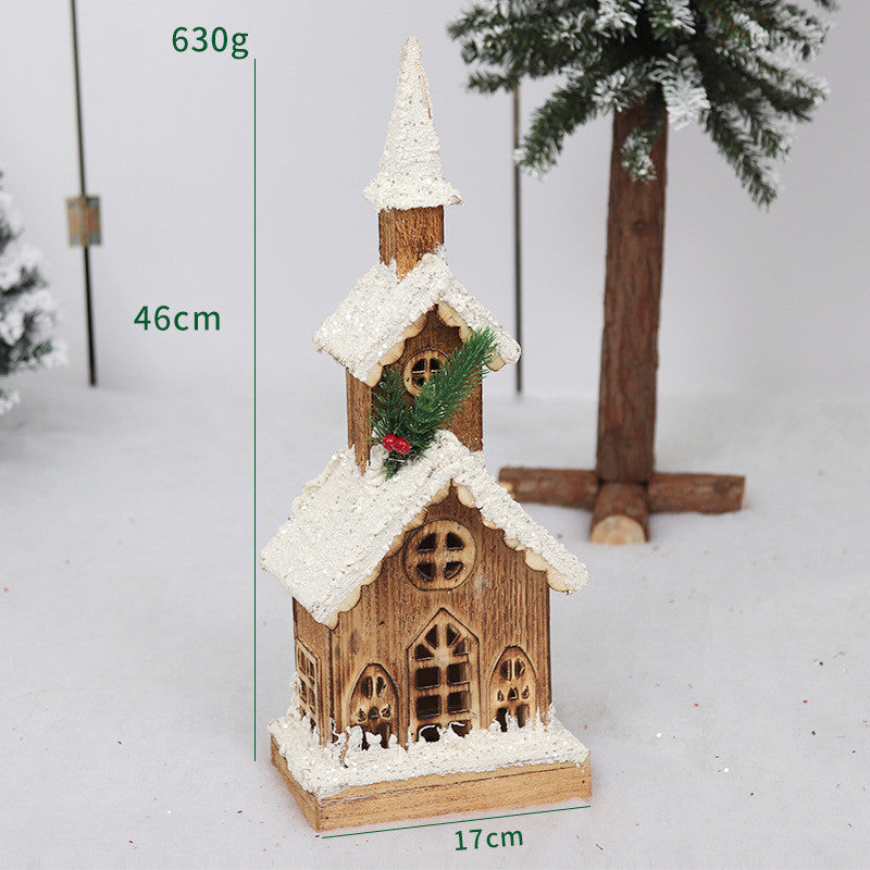 Snow House Scene Decoration Props Gifts