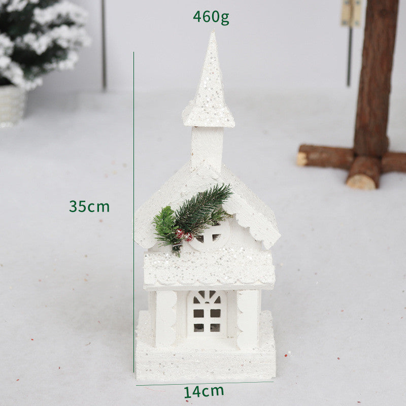 Snow House Scene Decoration Props Gifts