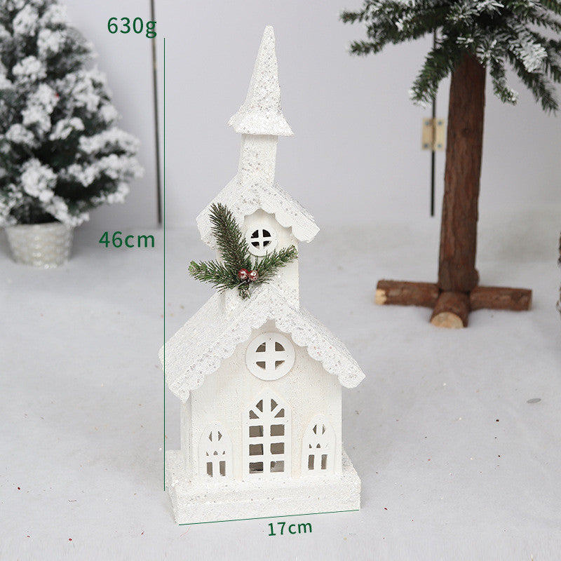 Snow House Scene Decoration Props Gifts