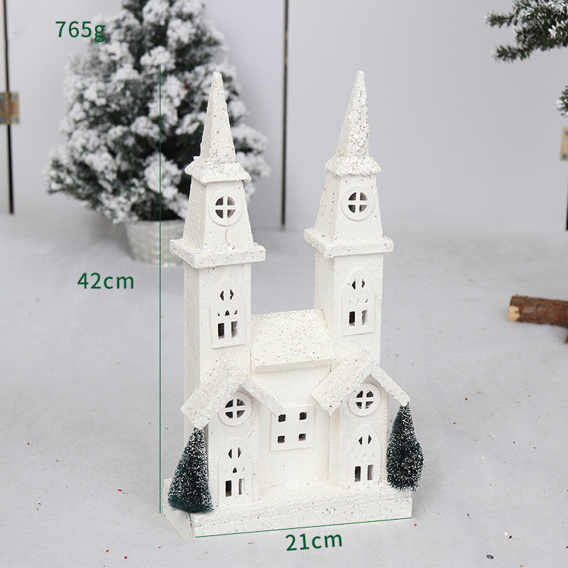 Snow House Scene Decoration Props Gifts