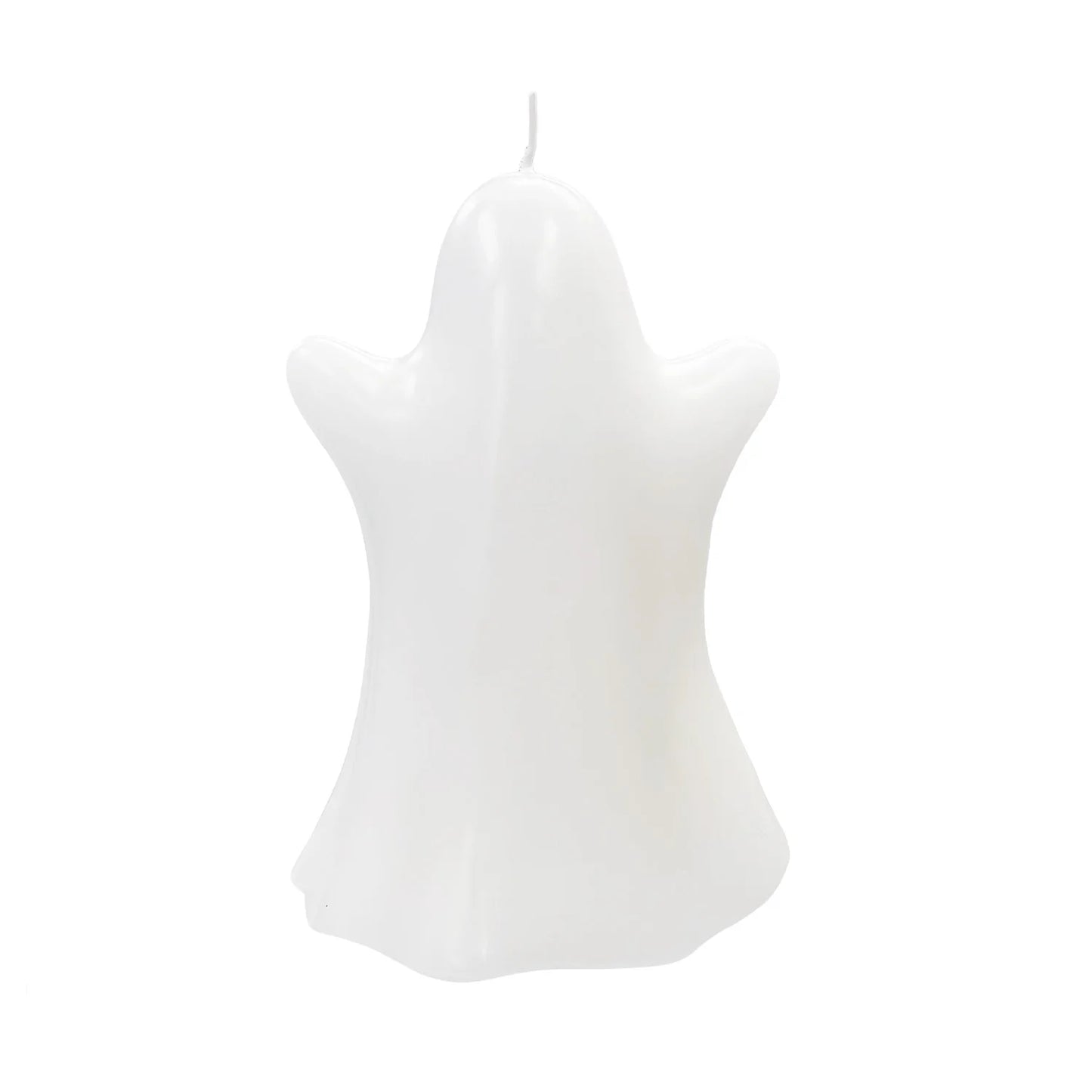 Mainstays Unscented Ghost Candle, 6.4 inches, White