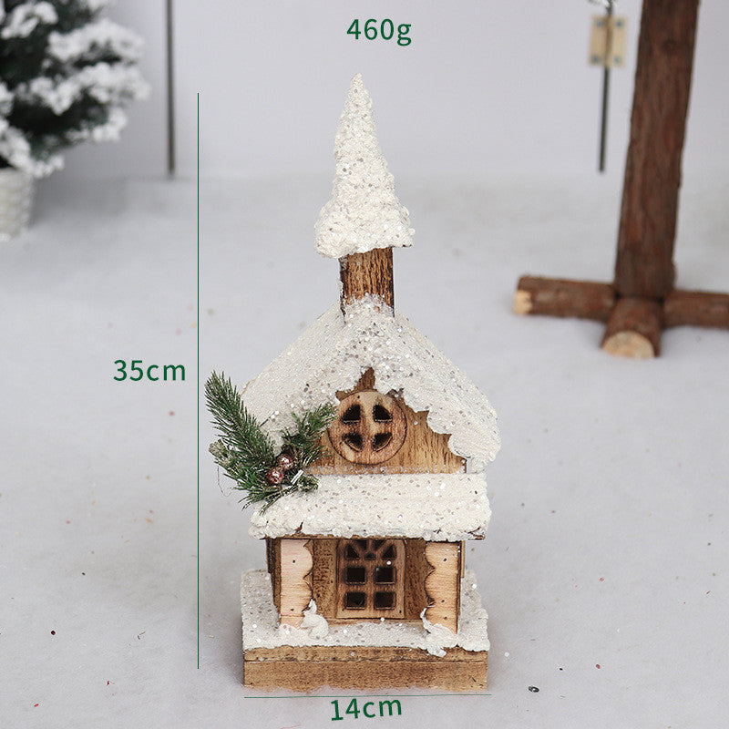 Snow House Scene Decoration Props Gifts